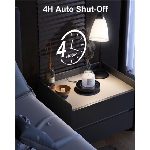 Coffee Mug Warmer, 36W Electric Coffee Cup Warmer for Desk with 3-Temp Settings - Picture 5 of 7